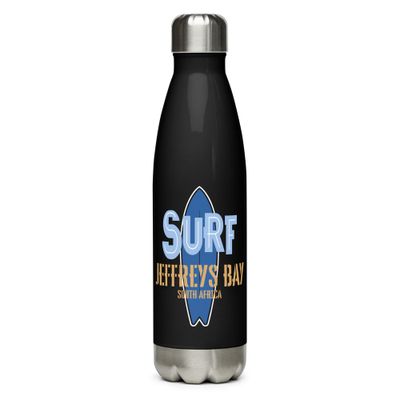 Surf Jeffreys Bay, Surfing Jeffreys Bay in South Africa, Surfboard Stainless Steel Water Bottle