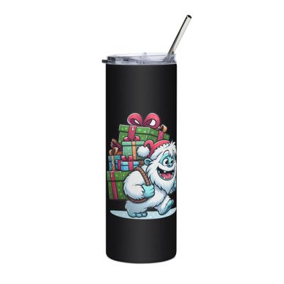 Funny Christmas Yeti Stainless Steel Tumbler