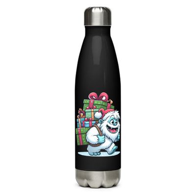 Funny Christmas Yeti Stainless Steel Water Bottle