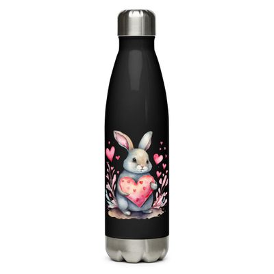 Valentine Rabbit Stainless Steel Water Bottle
