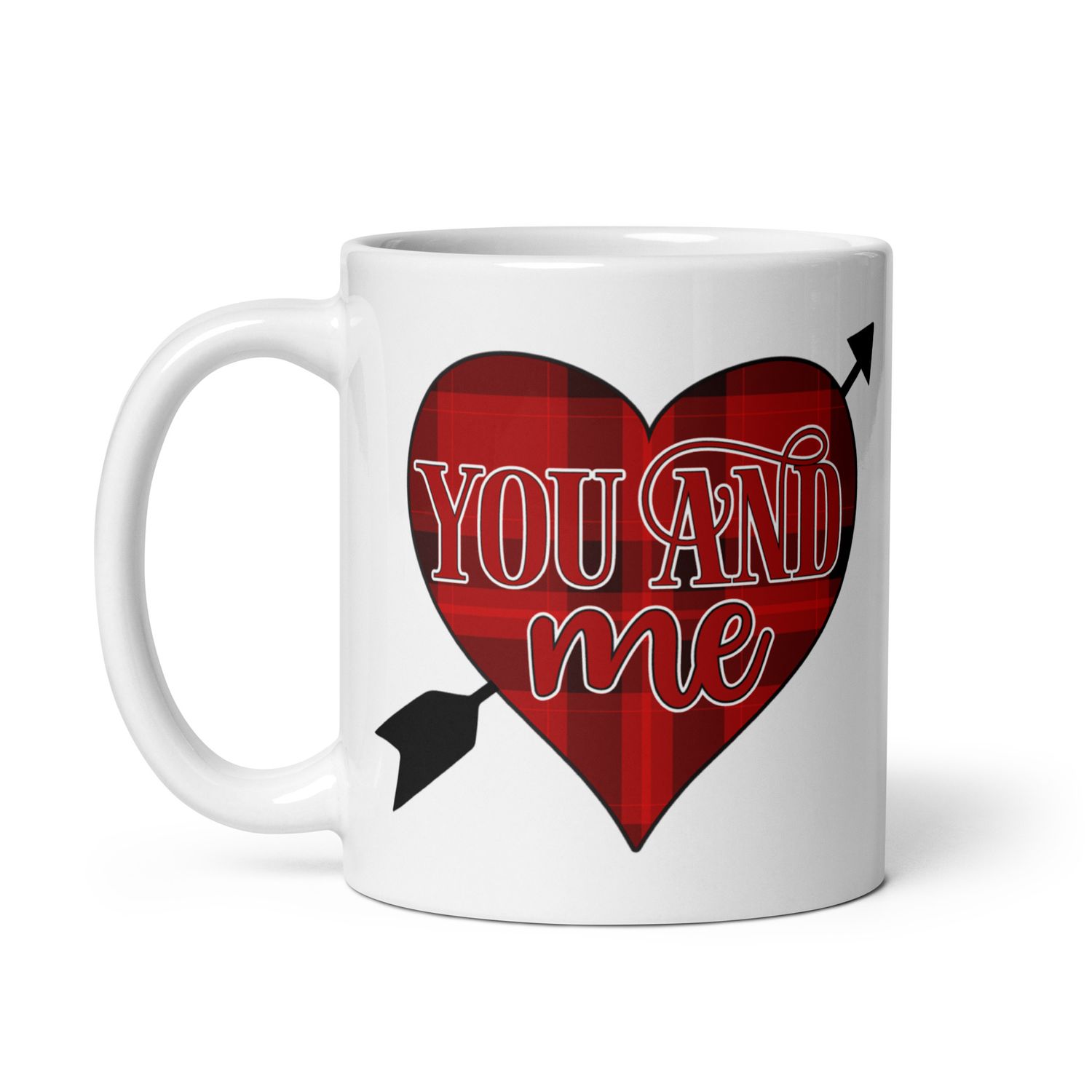 Valentine-You And Me White Coffee Mug