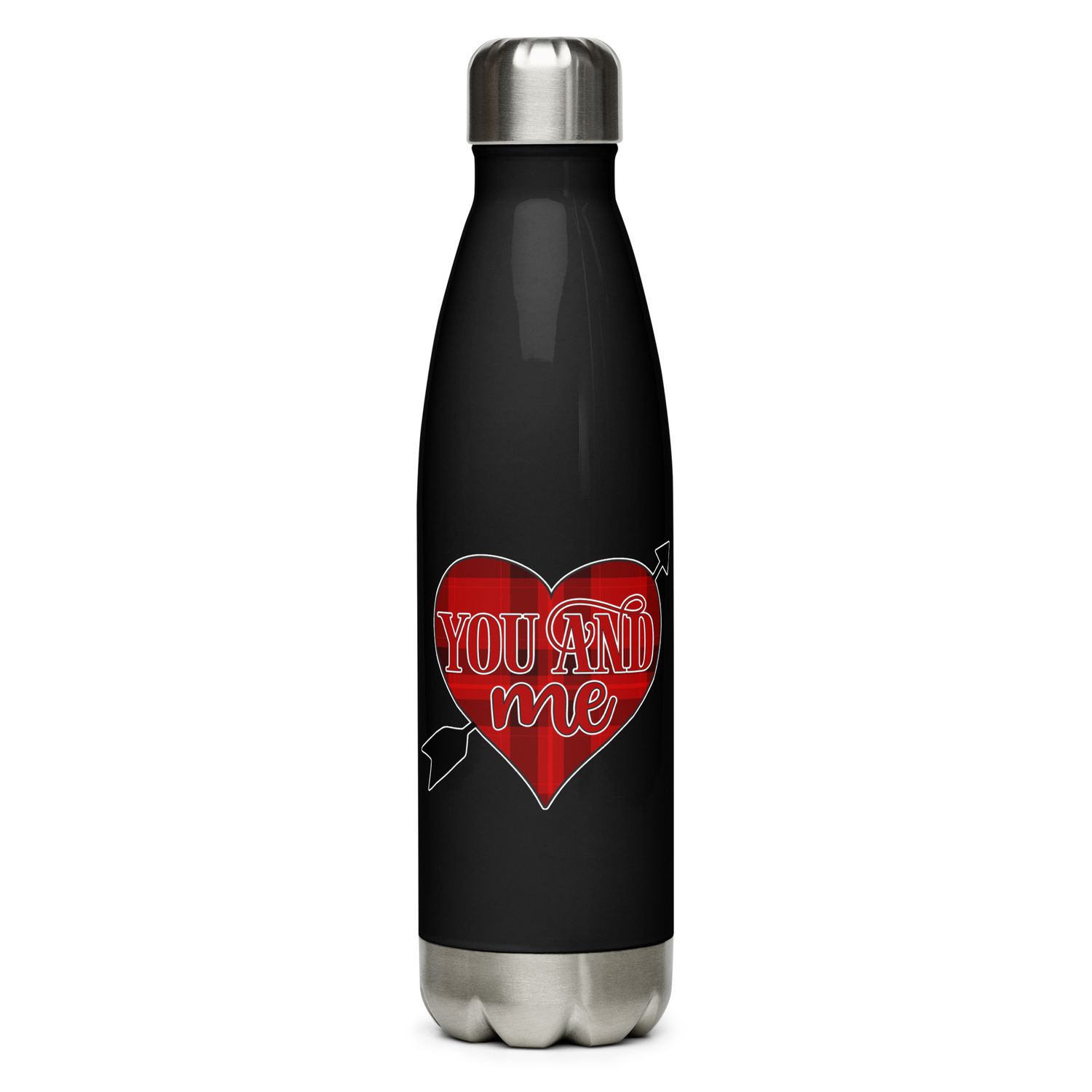 Valentine-You And Me Stainless Steel Water Bottle