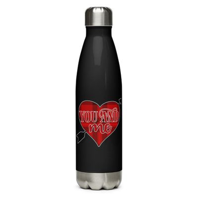 Valentine-You And Me Stainless Steel Water Bottle