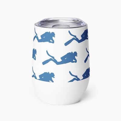 Wine Tumblers Scuba Diving Designs