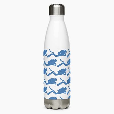 Stainless Steel Water Bottles Scuba Diving Designs