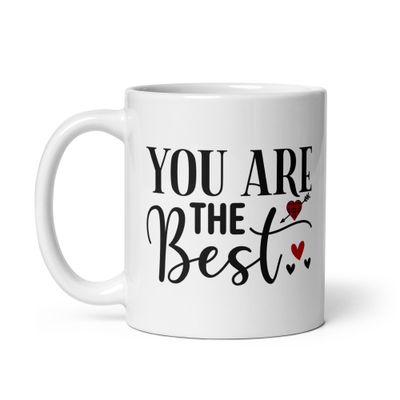 Valentine-You Are The Best White Coffee Mug