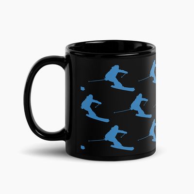 Black Ceramic Mugs