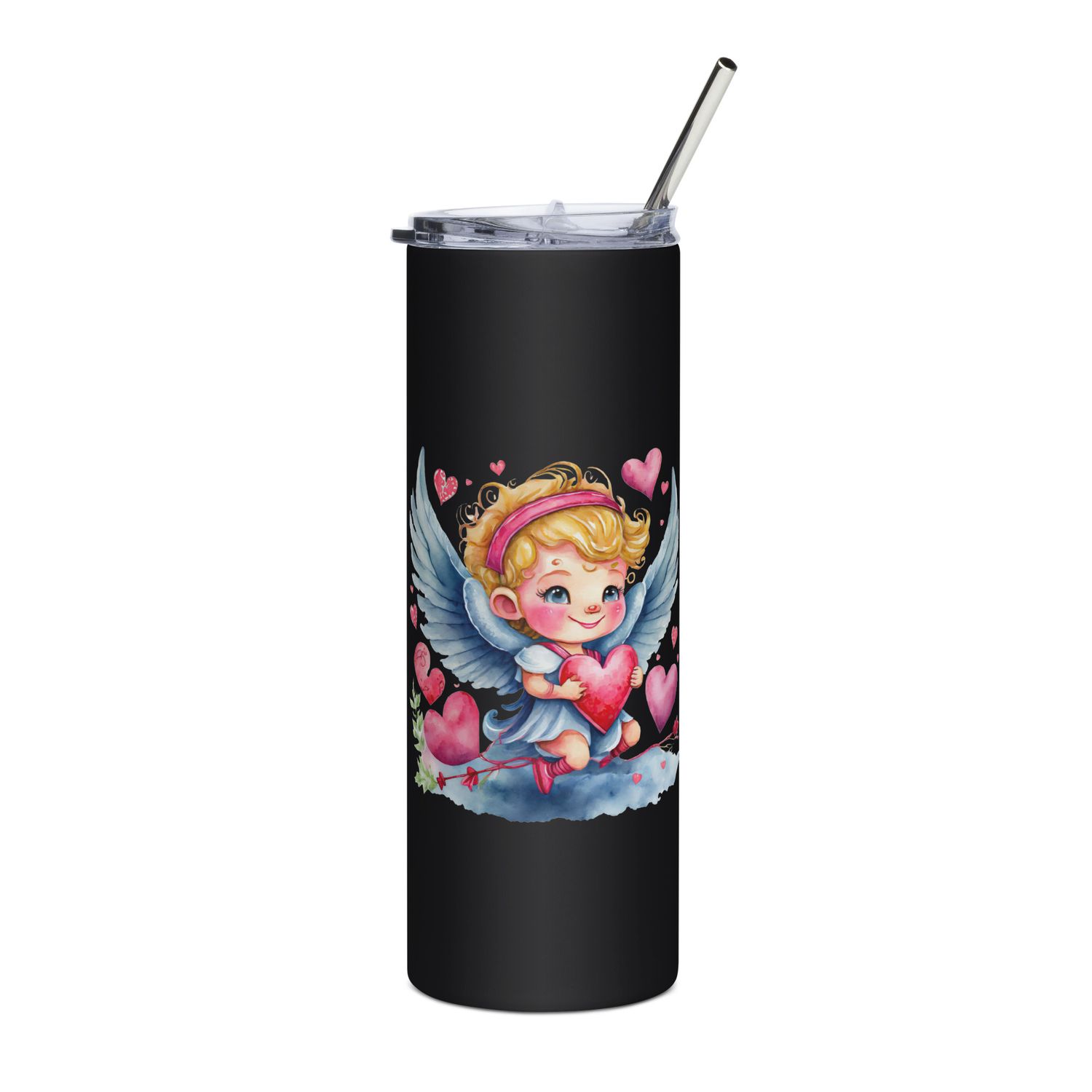 Valentine Angel Stainless Steel Tumbler