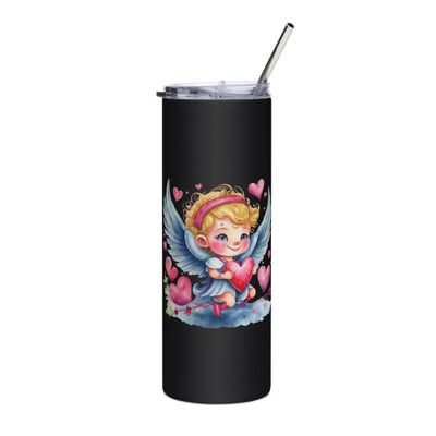 Valentine Angel Stainless Steel Tumbler