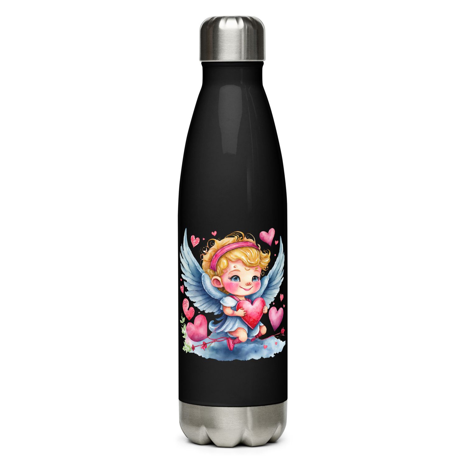 Valentine Angel Stainless Steel Water Bottle