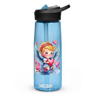 Valentine Angel Sports Water Bottle