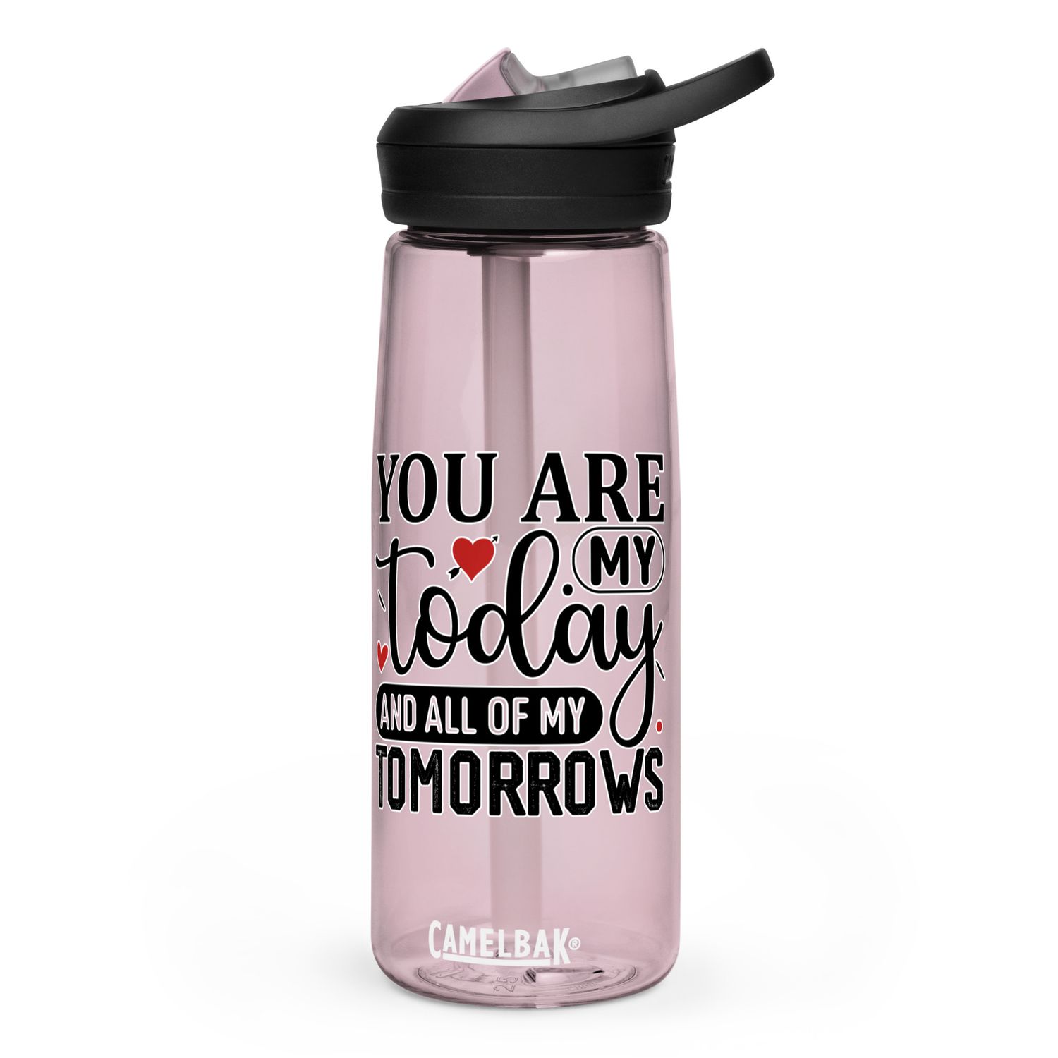 Valentine-You Are My Today And All Of My Tomorrows Sports Water Bottle