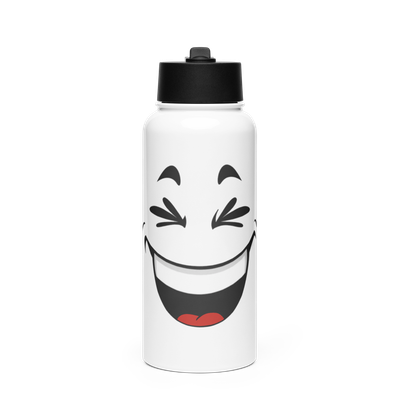 Stainless Steel Water Bottle with Straw Lid