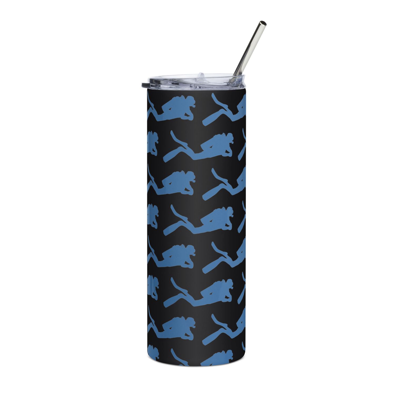 Scuba Diver Stainless Steel Tumbler
