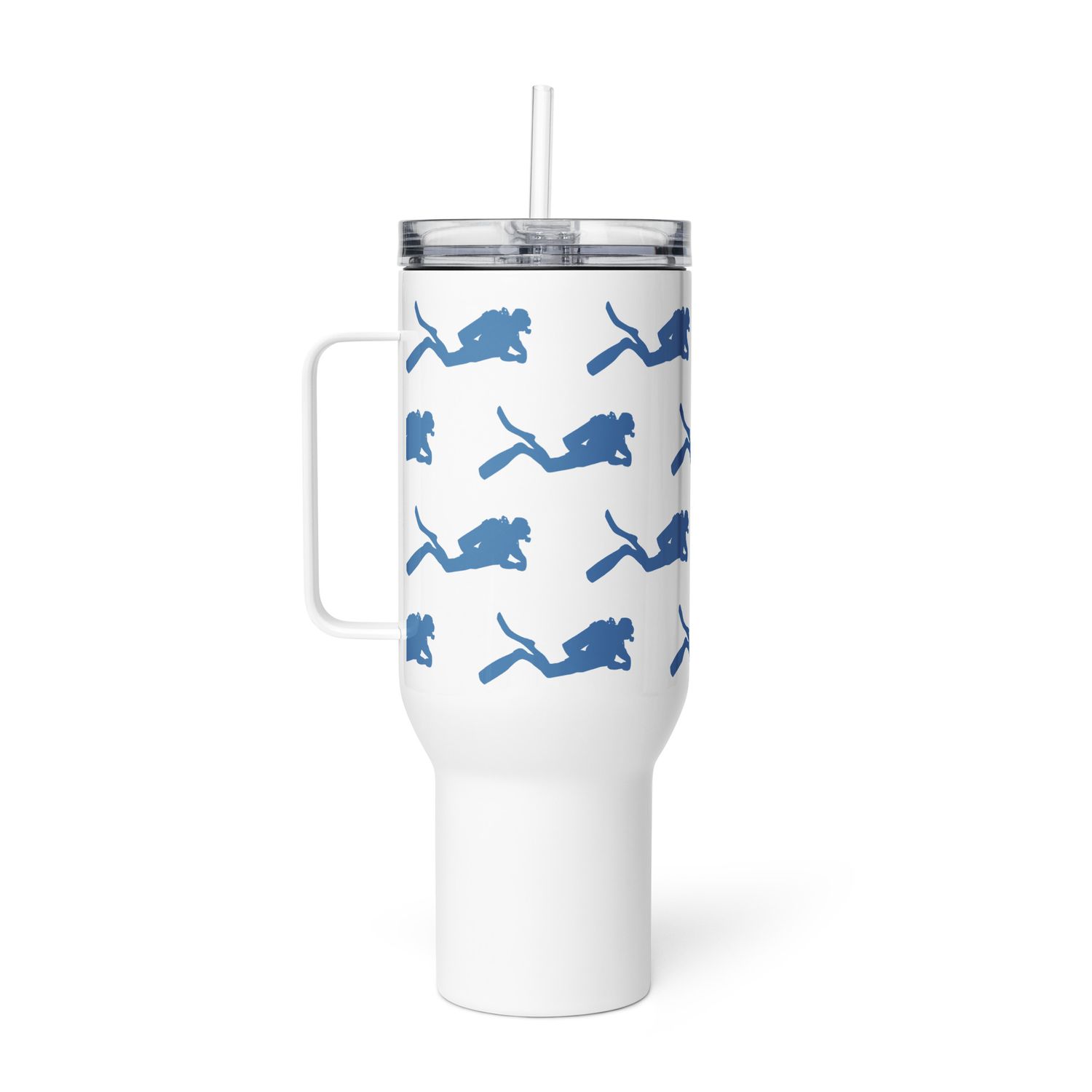 Scuba Diver Travel Mug with a Handle