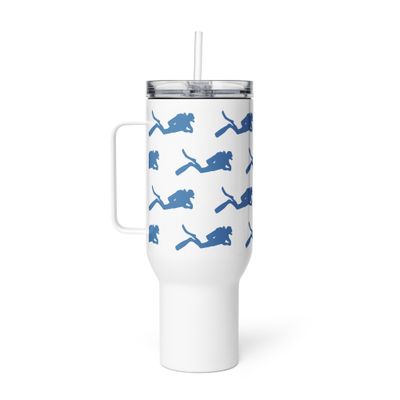 Scuba Diver Travel Mug with a Handle