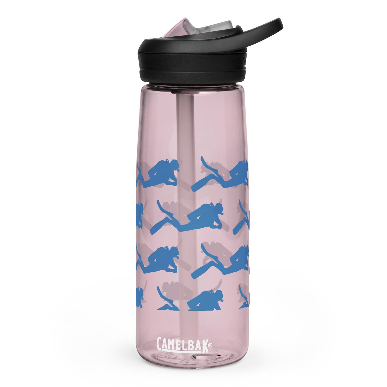 Scuba Diver Sports Water Bottle