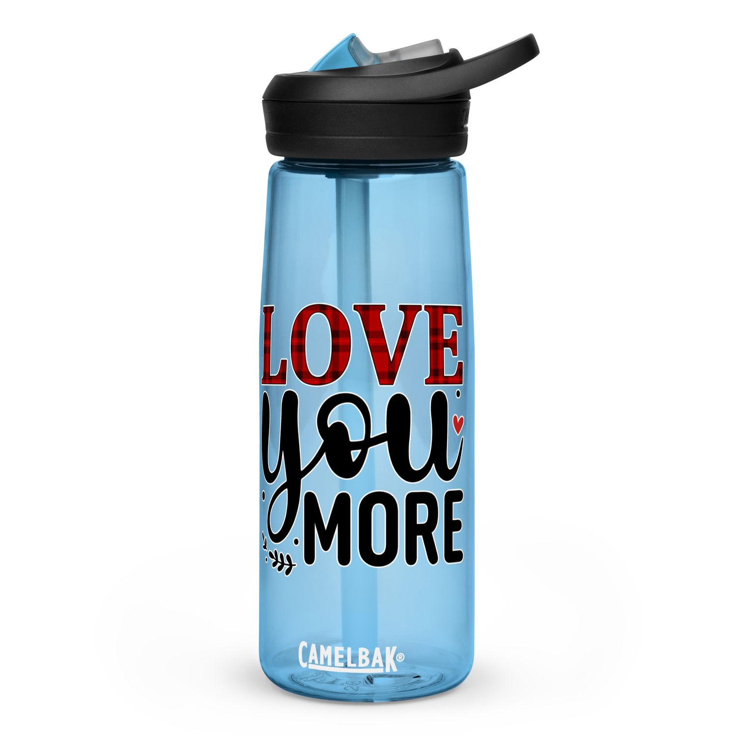 Valentine-Love You More Sports Water Bottle