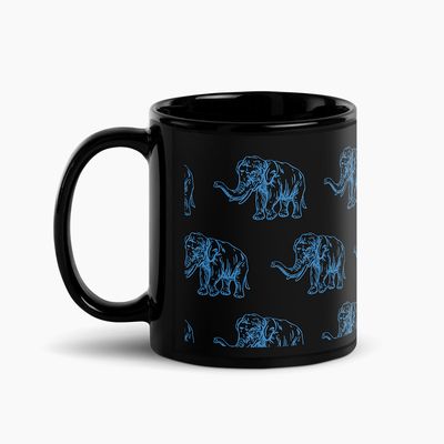 Black Ceramic Mugs