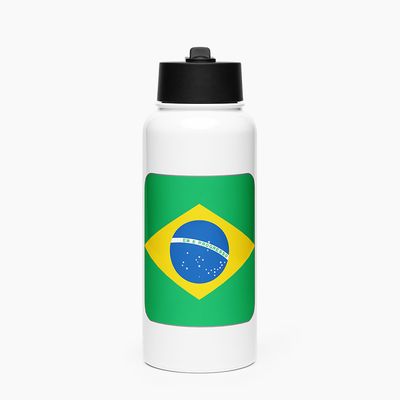 Stainless Steel Water Bottle with Straw Lid
