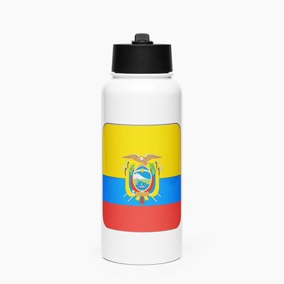 Stainless Steel Water Bottle with Straw Lid