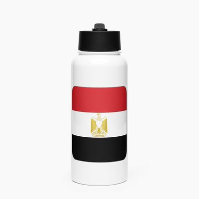 Stainless Steel Water Bottle with Straw Lid