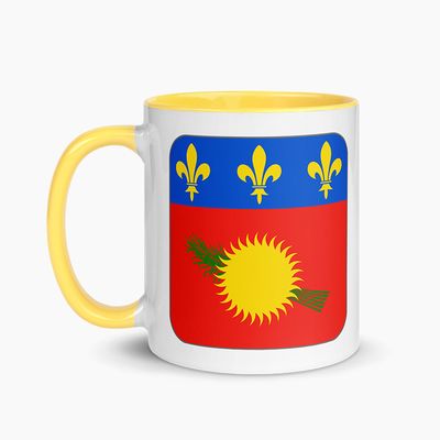 White Ceramic Mugs with Color Interior