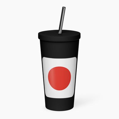Insulated Tumblers with Straw