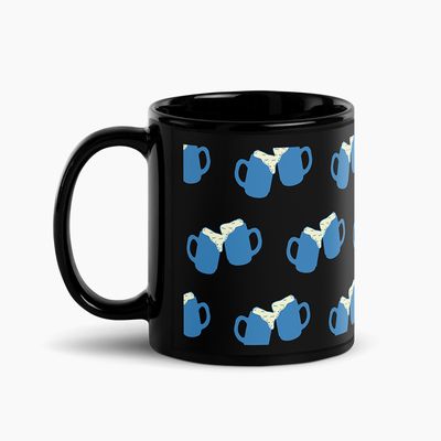 Black Ceramic Mugs