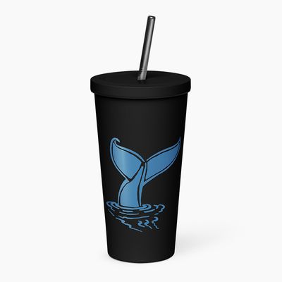 Insulated Tumblers with Straw