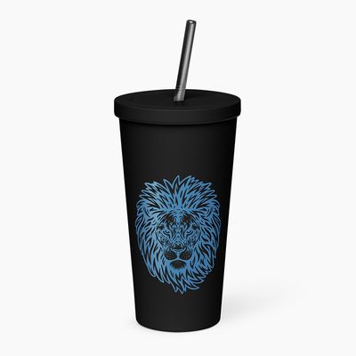Insulated Tumblers with Straw