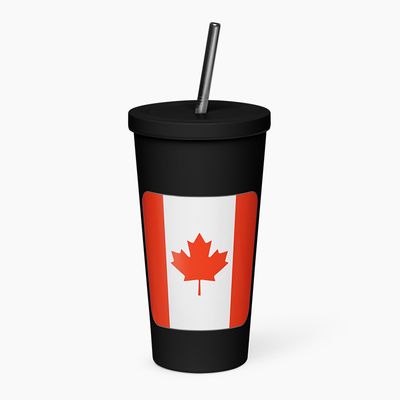 Insulated Tumblers with Straw