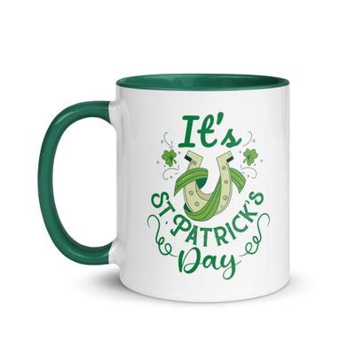 It’s St Patrick’s Day Mug with Color Inside
