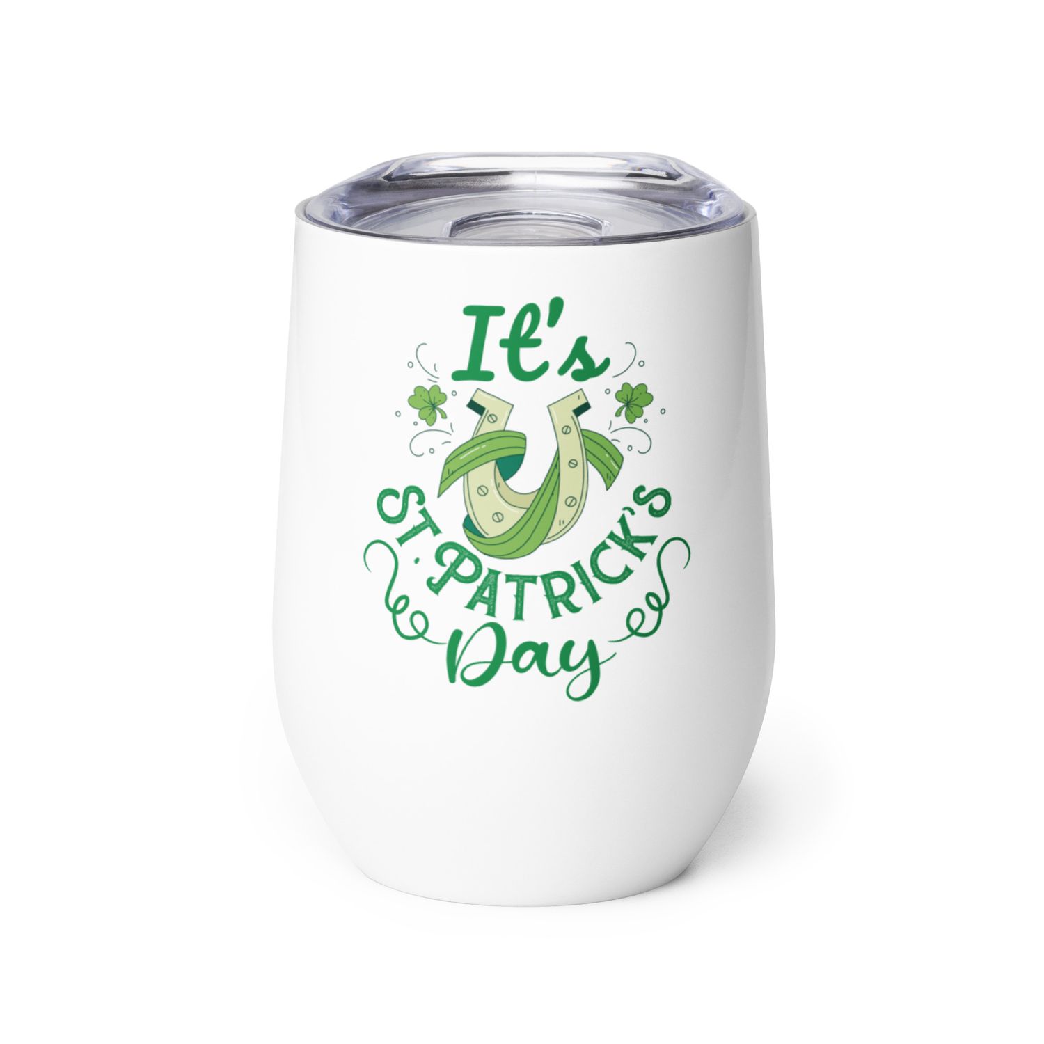 It’s St Patrick’s Day Wine Tumbler