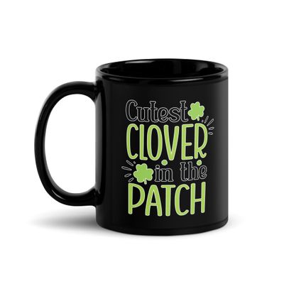 Cutest Clover Black Coffee Mug
