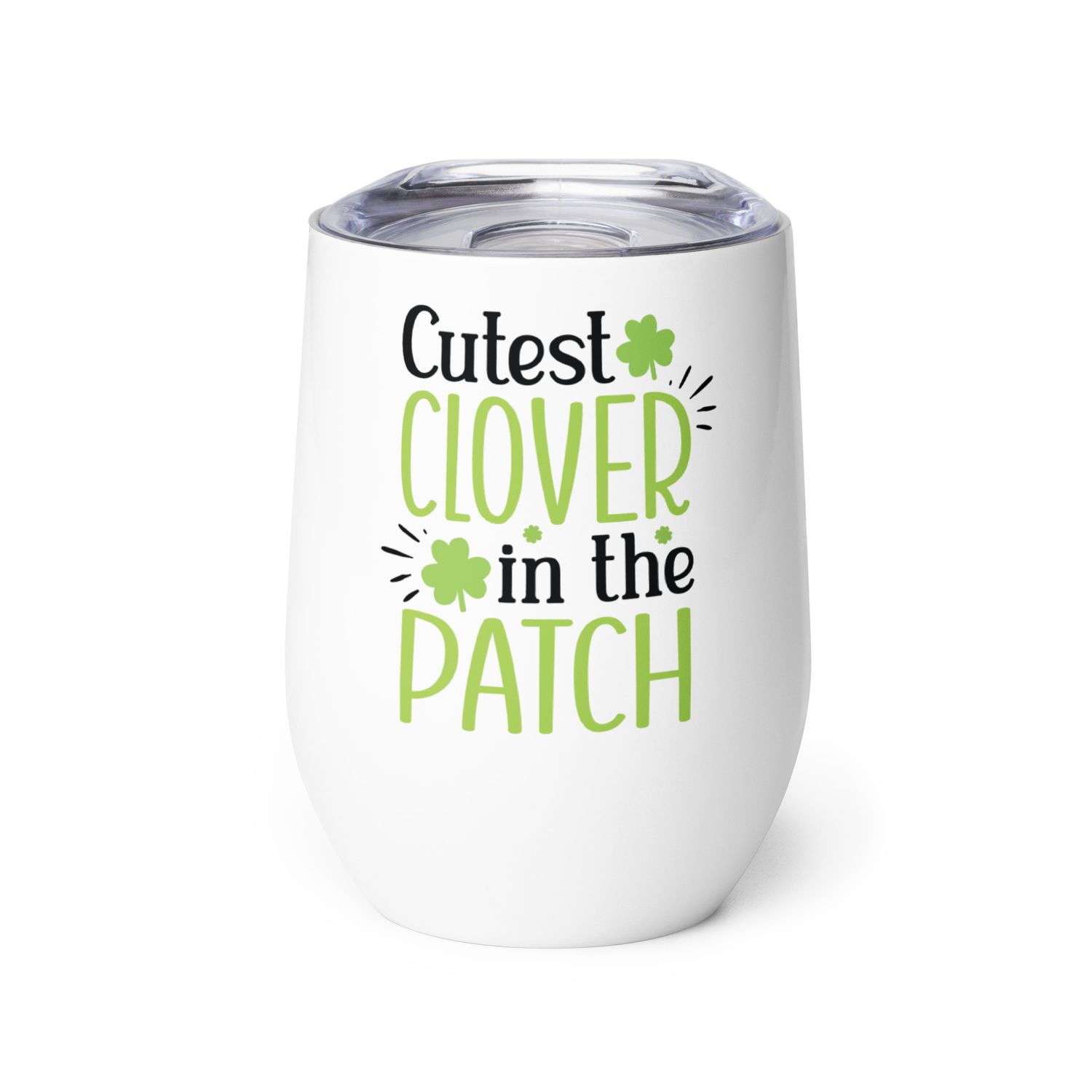 Cutest Clover Wine Tumbler