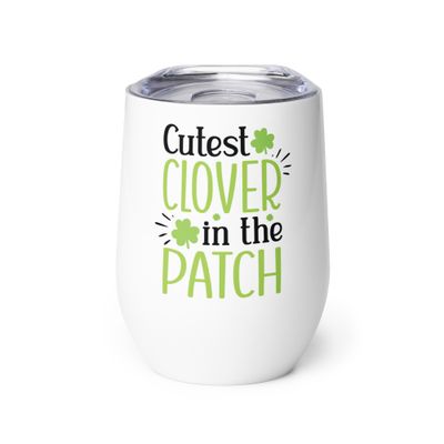 Cutest Clover Wine Tumbler