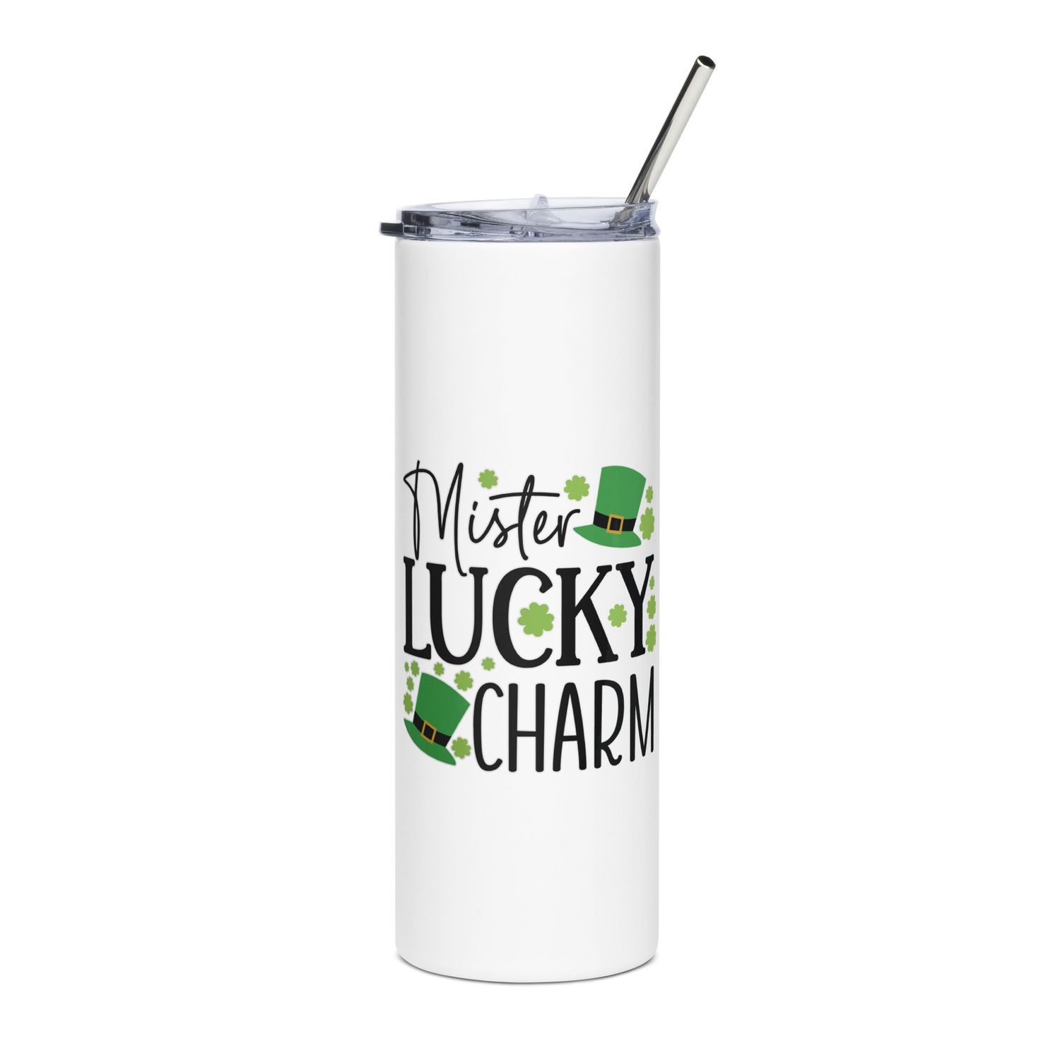 Mister Lucky Charm Stainless Steel Tumbler