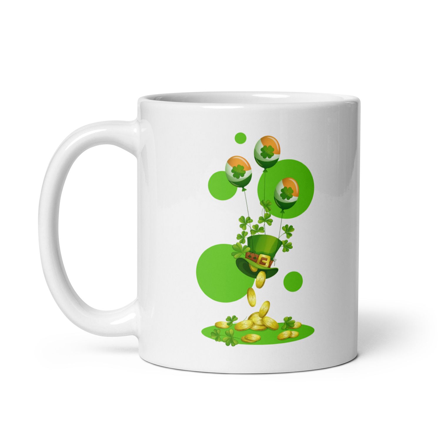 St Patrick’s Day White Coffee Mug
