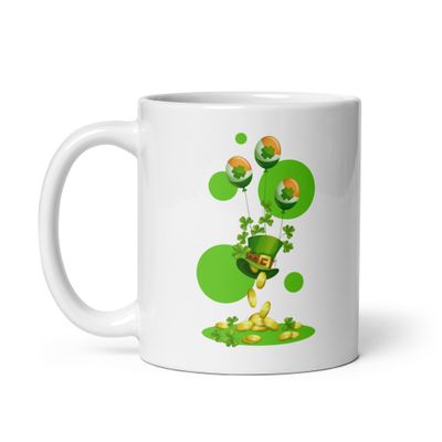 St Patrick’s Day White Coffee Mug