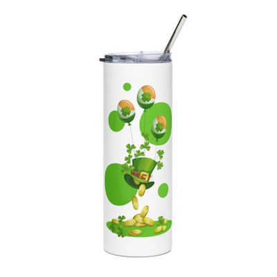 St Patrick&#39;s Day Stainless Steel Tumbler