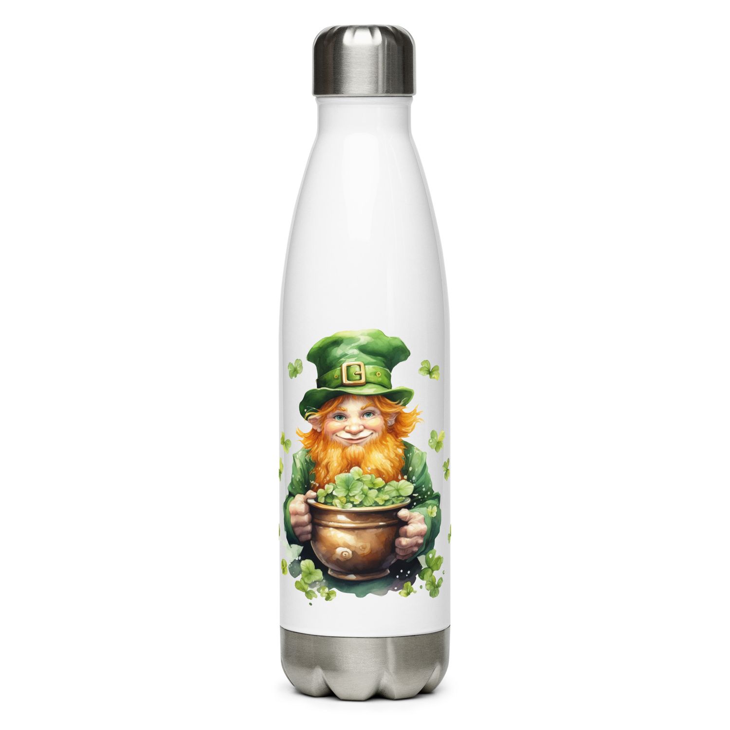  St Patrick&#39;s Day Leprechaun Stainless Steel Water Bottle