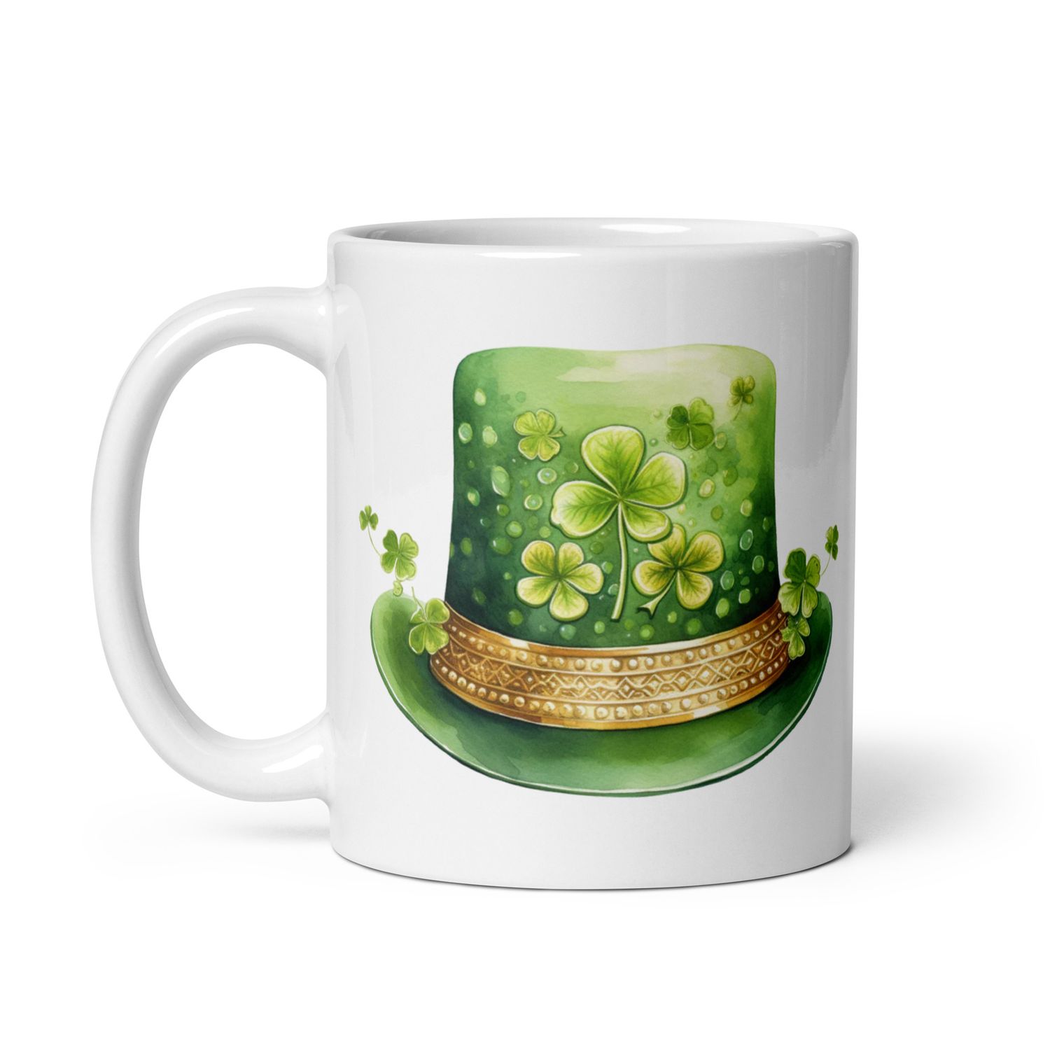 St Patrick&#39;s Day Hat White Coffee Mug