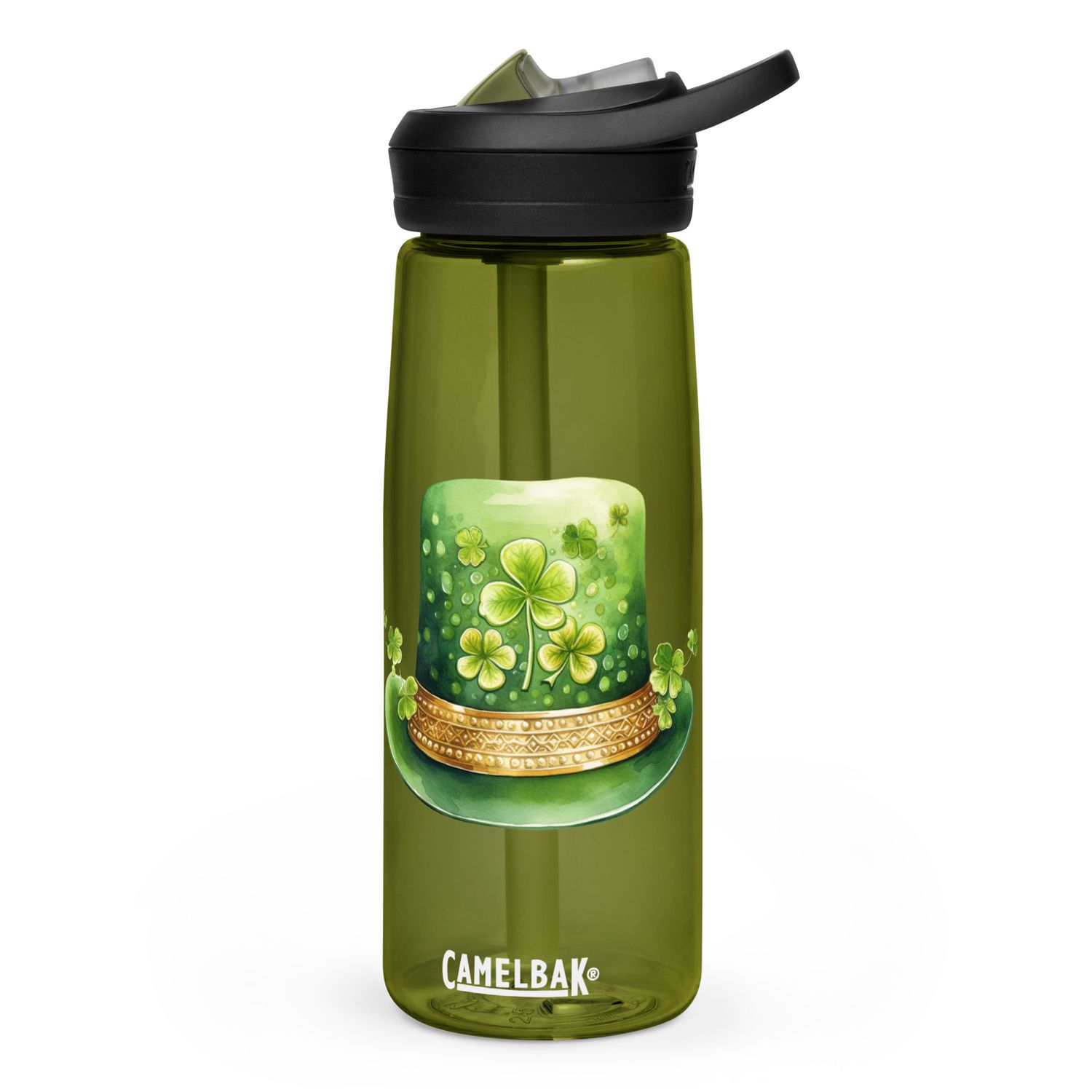 St Patrick&#39;s Day Hat Sports Water Bottle
