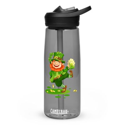 Dancing Leprechaun Sports Water Bottle