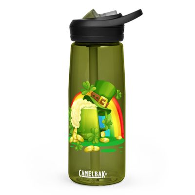St Patrick&#39;s Day Rainbow Sports Water Bottle