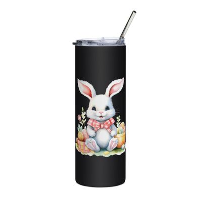 Cute Easter Bunny Stainless Steel Tumbler