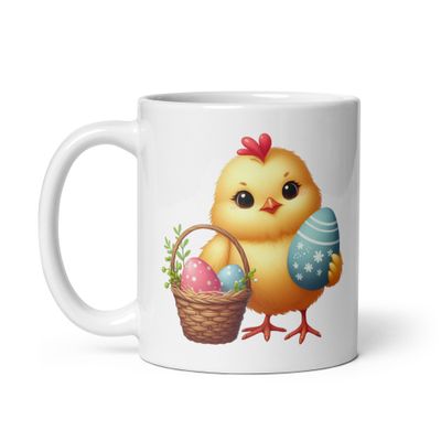 Easter Chick White Coffee Mug