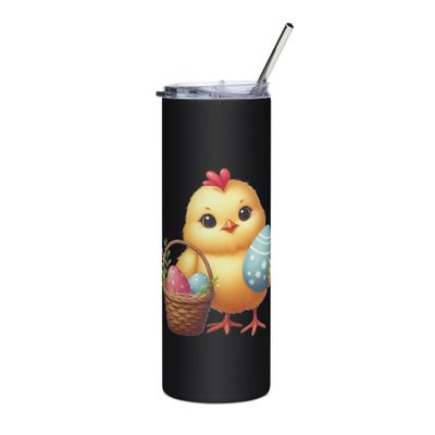 Easter Chick Stainless Steel Tumbler