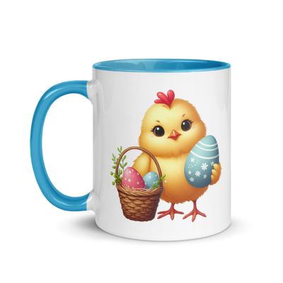 Easter Chick Mug with Color Inside